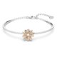 Swarovski Örök virág ezüst színű karperec sárga kristályokkal 5642890