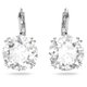 Swarovski Millenia ezüst színű fülbevaló fehér kristállyal 5628351