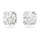 Swarovski Constella ezüst színű bedugós fülbevaló 5636712