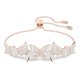 Swarovski Lilia rozé állítható pillangós karkötő 5636430
