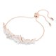 Swarovski Lilia rozé állítható pillangós karkötő 5636430