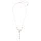 Swarovski Lilia rozé pillangós Y nyaklánc 5636419