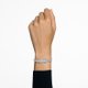 Swarovski Lilia ezüst színű állítható pillangós karkötő 5636429