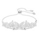 Swarovski Lilia ezüst színű állítható pillangós karkötő 5636429