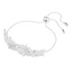 Swarovski Lilia ezüst színű állítható pillangós karkötő 5636429