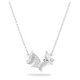 Swarovski Lilia ezüst színű pillangós nyaklánc 5636421