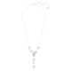 Swarovski Lilia ezüst színű pillangós Y nyaklánc 5636415