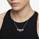 Swarovski Generation tripla ezüst színű nyaklánc 5636587