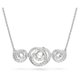 Swarovski Generation tripla ezüst színű nyaklánc 5636587