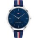Tommy Hilfiger Samantha ezüst számlapos kék szilikon szíjas női óra 1782499