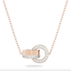 Swarovski Hollow rozé nyaklánc 5636496