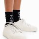 Desigual Sock life is awesome fekete zokni 22WALA20