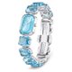 Swarovski Millania ezüst színű óra kék kristállyal 5630840