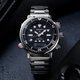 Seiko Prospex Solar Arnie Tuna Hybrid ezüst búváróra SNJ033P1