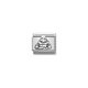Nomination Buddha ezüst charm 330101-52