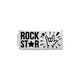 Nomination Glam dupla rock star ezüst charm 230701-02
