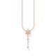 Thomas Sabo Hópelyhes rozé nyaklánc cirkóniával KE2171-416-14-L45v