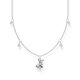Thomas Sabo Róka ezüst nyaklánc cirkóniával KE2174-644-7-L45v