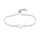 Tommy Hilfiger Ezüst színű szívek sora karkötő 2780670