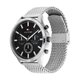 Tommy Hilfiger Ryder ezüst színű fekete számlapos férfi óra 1710498