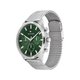 Tommy Hilfiger Ryder ezüst színű zöld számlapos férfi óra 1710499