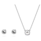 Swarovski Constella ezüst színű szett kristállyal 5648996