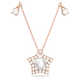 Swarovski Stella rozé színű nyaklánc csillag kristállyal 5645382