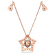 Swarovski Stella rozé színű nyaklánc csillag kristállyal 5645382