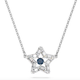 Swarovski Stella csillag nyaklánc kék kristállyal 5639186