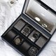 Stackers Sötétkék pebble fedeles 8 részes óradoboz 76066