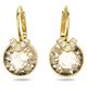 Swarovski Bella V csepp alakú arany színű fülbevaló arany kristállyal 5662093