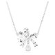 Swarovski Volta ezüst színű nyaklánc kristály masni medállal 5647583