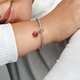 Pandora ékszer Piros katicabogár függő ezüst charm 792571C01