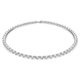 Swarovski Ortyx ezüst színű nyaklánc háromszög alakú kristállyal 5599191