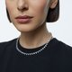 Swarovski Ortyx ezüst színű nyaklánc háromszög alakú kristállyal 5599191