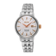 Seiko Presage Cocktail Time Skydiving Diamond ezüst és arany női karóra SRE009J1
