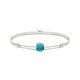 Thomas Sabo Állítható fehér textil karkötő howlit gyönggyel A2117-010-17-L22V