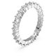 Swarovski Constella ezüst színű gyűrű fehér kristállyal 