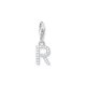Thomas Sabo  R betű ezüst charm cirkóniával 1955-051-14