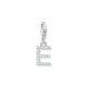Thomas Sabo E betű ezüst charm cirkóniával 1945-051-14