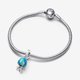 Pandora ékszer Színváltó medúza ezüst függő charm 792704C01