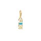 Thomas Sabo Fun arannyal bevont ezüst charm 2010-565-17