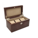 Stackers Windsor 3 darabos barna bőr óratartó  71212