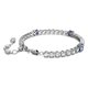 Swarovski Matrix tenisz karkötő kék és áttetsző kristállyal 5666426