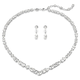 Swarovski Mesmera ezüst nyaklánc és fülbevaló szett 5674306