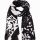 Desigual Floral BW fekete sál 23WAWA02