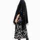 Desigual Loco Paris fekete poncsó 23WAIA14