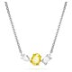 Swarovski Mesmera nyaklánc sárga és fehér kristállyal 5668277