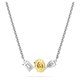 Swarovski Mesmera nyaklánc sárga és fehér kristállyal 5668277