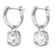 Swarovski Stilla fülbevaló fehér kristállyal 5662919